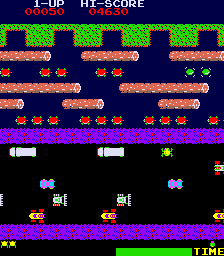 Frogger game